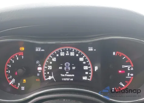 2016 Dodge Durango Limited z USA, uszkodzony, nr VIN 1C4RDJDG8GC353507